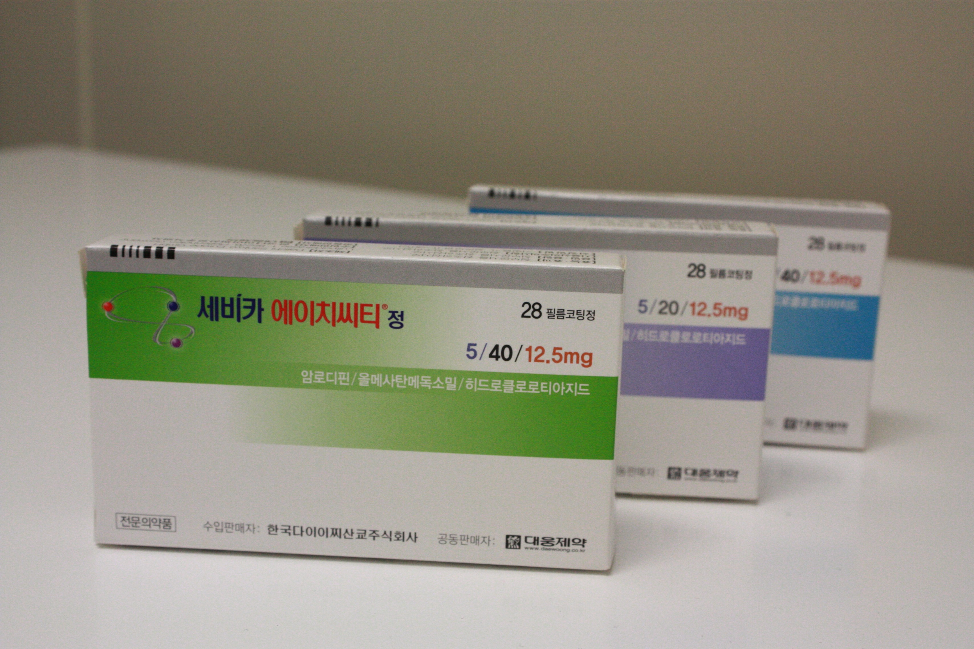 다이이찌산쿄-대웅제약, 세비카HCT정 출시 < 제약·유통 < 뉴스 < 기사본문 - 한국의약통신