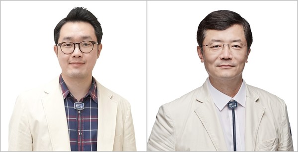 서울성모병원 정형외과 김만수(왼쪽), 인용 교수